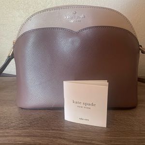 Baby pink and Mauve Kate Spade ♠️ Cross Body Purse